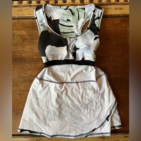 NWOT TA Tracy Anderson G.I.L.I. Peplum Racer Back Knit Tank - Picture 3 of 6